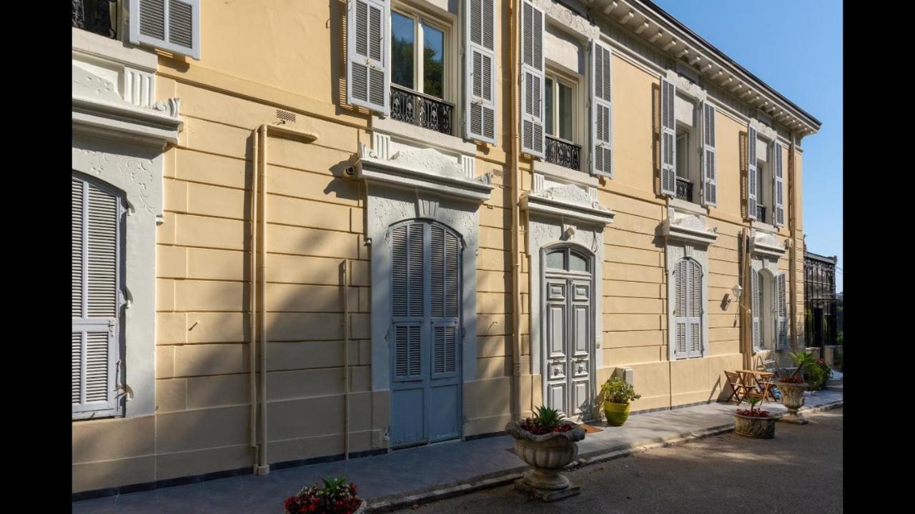 Villa Laetitia - Appt De Charme Avec Parking - Nice Nord Luaran gambar